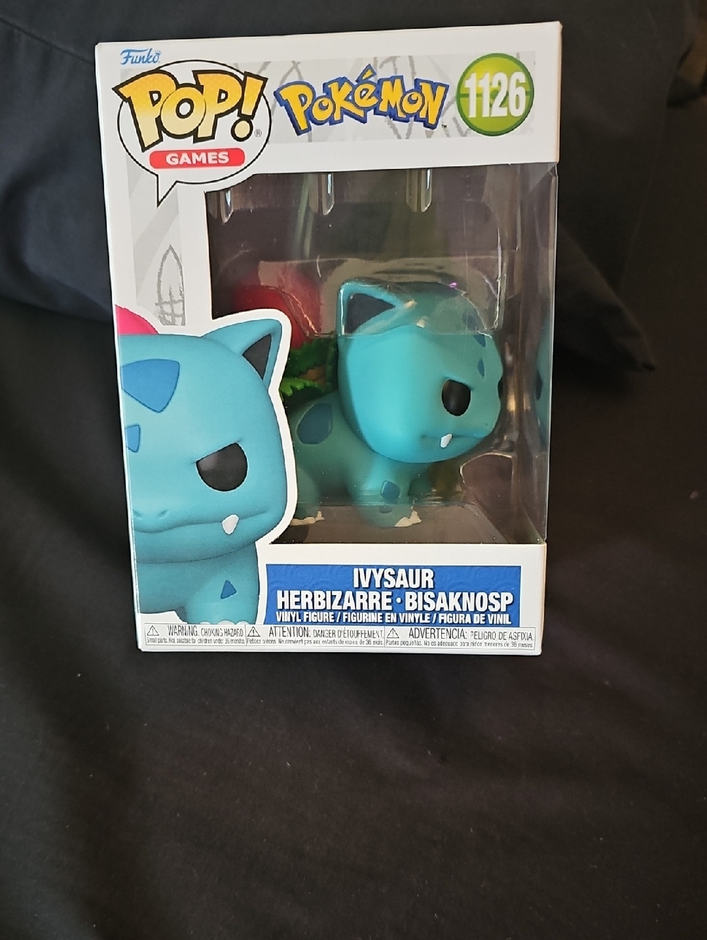 Funko Ivysaur Vinyl Figure - Teal & Green